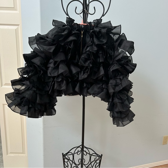 Selkie Raven Le Petit Chou Boa Jacket - S / NWOT - Picture 6 of 7